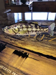 NEW 6-3/4 Inch Hard Jointed Saltwater Calico Bass Swim bait HOT - Picture 1 of 12