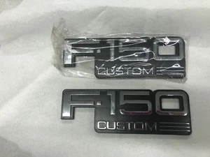 Par de emblemas personalizados para camioneta F150 92-96 1992-1996 - Imagen 1 de 2