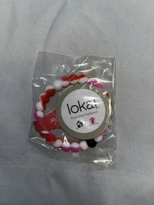 Pulsera pequeña de silicona rosa Aloha Lokai surfista hawaiano Foto 1 de 3