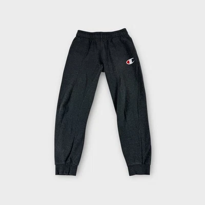 Champion Grey Straight Leg Cotton Blend Fleece Track Pants Mens Medium - image 1 of 4