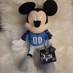 Disney’s Mickey Mouse Titans Plüsch Neu mit Etikett Stofftier Football NFL - Bild 1 von 4