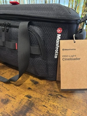 Manfrotto Pro Light Cineloader Bag, Small, Black NEW WITH TAG - Image 1 of 4