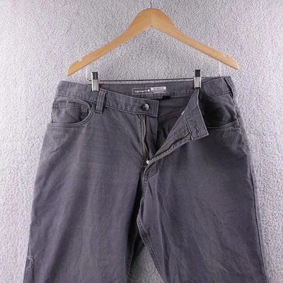 Pantalones cargo Carhartt calce relajado para hombre 36x30 ropa de trabajo gris Y2K Foto 1 de 4