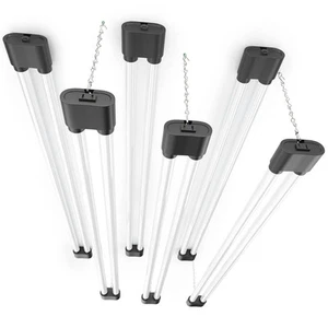6 Pack Linkable Led Light 4ft for Garage, 4400 High Lumens, 36W Equivalent 28... - Picture 1 of 6