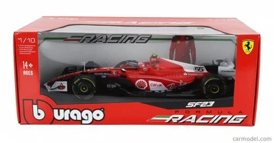 BBURAGO FERRARI SF-23 LAS VEGAS N55 C. SAINZ – 18-16812S(L) SCALA 1:18 - Immagine 1 di 4