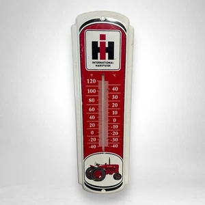 International Harvester Metal Thermometer 8.5 x 27" Vintage Reproduction - Picture 1 of 6