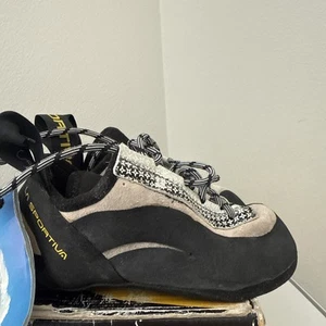 La Sportiva Climbing Shoes Miura Woman 32 Lady 2 Beige/Black/Yellow #187 - Picture 1 of 10