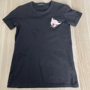 Very Popular Gucci Chihuahua Charm T-Shirt Women'S Size 40 #M245 - Picture 1 of 6