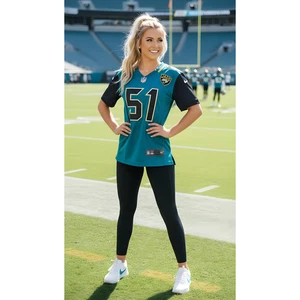 Camiseta para mujer Nike NFL Jacksonville Jaguars Paul Posluszny #51 verde azulado mediana - Imagen 1 de 6