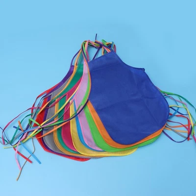 12 pz per bambini artisti grembiuli tessuto grembiuli - Immagine 1 di 4