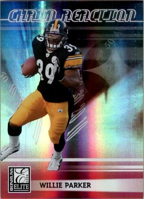 2006 Donruss Elite Chain Reaction Red #22 Willie Parker /250 - FB - Image 1 of 2