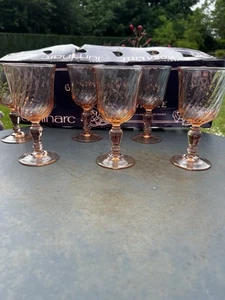 Ensemble de 6 Verres à Pied Rosaline Luminarc - Modèle Stemglasses N°5 (12 cl) - Picture 1 of 9