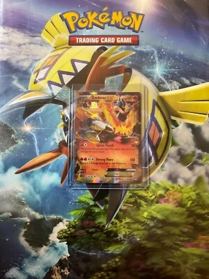 Pokémon TCG Emboar EX BREAKPoint 14/122 Holo Secret Ultra Rare EX 2016 NM BONUS - Image 1 of 4