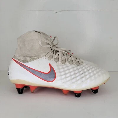 Nike Magista Obra 2 Elite Sg Pro Soccer Cleats Mens 6.5 Wmns 8 White AH7403-108 - Image 1 of 4