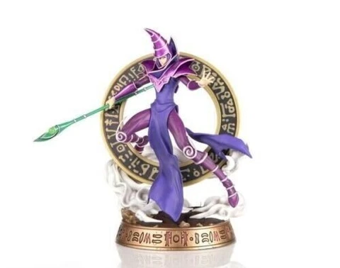 F4F Yu-Gi-Oh! Dark Magician Purple Edition 12-Inch PVC Statue Cover
