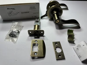 Master Lock WL0105KA4W Wave Lever - Keyed Entry - Antique Brass - Picture 1 of 12