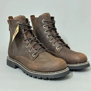 Harley-Davidson 6" Winslow Boots Nubuck Leather Brown - D55003 Mens Sz 12 Brown - Picture 1 of 13