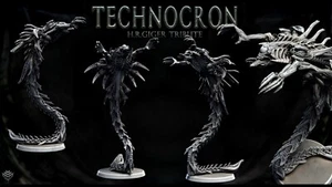 Neomorph Glider V3/Technocron/TTRPG/Wargaming/Grimdark/Mini Monster Mayhem - Foto 1 di 1