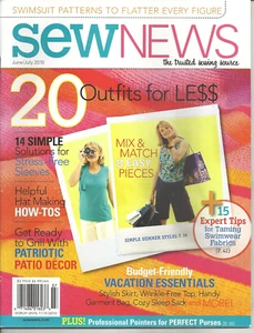 SEW NEWS the trusted sewing source MAGAZINE JUNE/JULY ISSUE 317 ©2010 - Picture 1 of 18