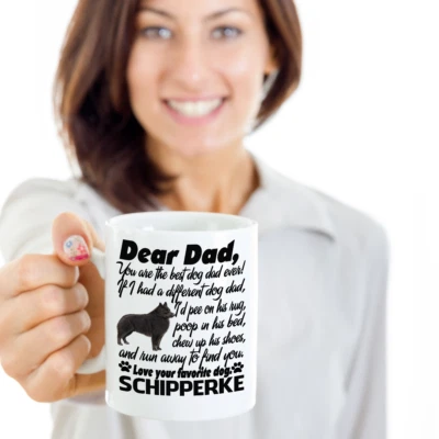 Schipperke собака, Spitzke, Spits собака, Spitske собака, Schipperke, чашка, Spitskes, чашка, подарочная кружка - Изображение 1 из 4