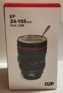 NEW " Camera Lens Cup " - ef 24-105mm f/4l is usm " In Box " - Picture 1 of 5