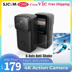 4K Mini Panoramic Camera HD VR WiFi Waterproof Sports Action Video Anti-shake AU - Picture 1 of 12