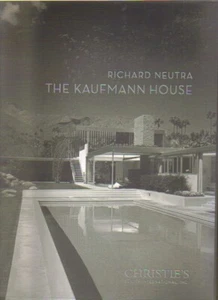 RARE - CHRISTIE'S Richard Neutra The Kaufmann House Auction Catalog 2008 - Imagen 1 de 1