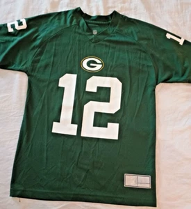 Green Bay Packers NFL Football Lg T-Shirt # 12 Rodger's - Picture 1 of 6