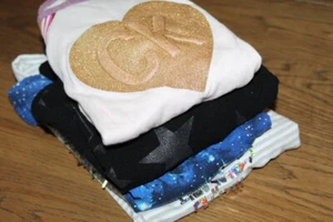 Little Girls Fall Long Sleeve Tee T-shirt LOT NAME BRAND Calvin Klein CHASER (7) - Picture 1 of 12