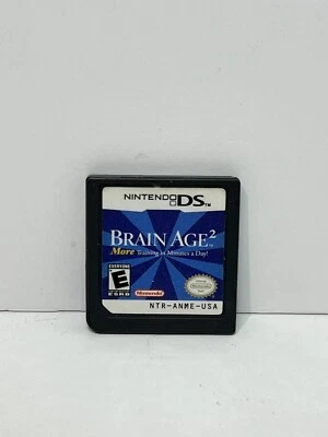 Brain Age 2: More Training in Minutes a Day (Nintendo DS, 2007) - UNTESTED - Image 1 of 2