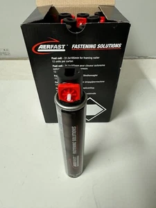 12 CARTOUCHES DE CLOUEUR A GAZ AERFAST FUEL CELL 40G 31,5X165MM AFL0009 - Imagen 1 de 3