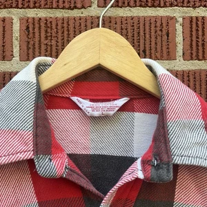 True Vintage 1960’s Freeze-Proof Sanforized Checkered Flannel Shirt - Picture 1 of 5