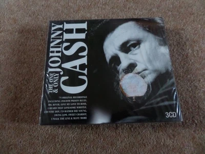 CD TRIPLE ALBUM NEW & SEALED JOHNNY CASH - THE ONE & ONLY - Image 1 of 2