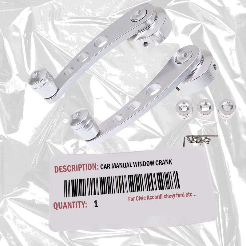 Universal Aluminum Manual Billet Car Window Crank Handle Winder Truck Pickup - Изображение 1 из 4