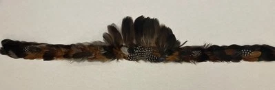 Sombrero de Vaquero Vintage Pluma Corona Banda Años 80 ¡RARO!  ¡Nuevo Vintage Encontrado Sellado! Foto 1 de 3