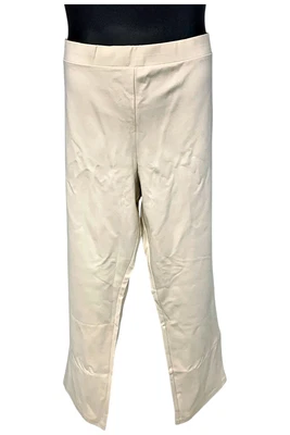 IMAN Women's Straight Leg Pant Cream - Image 1 of 2