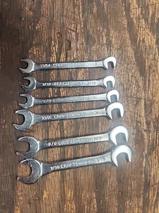Craftsman 6-piece open end ignition wrench set - Picture 1 of 7