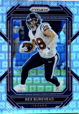 2022 Panini Prizm Pandora Premium Silver Holo /400 #115 Rex Burkhead Texans - Image 1 of 3