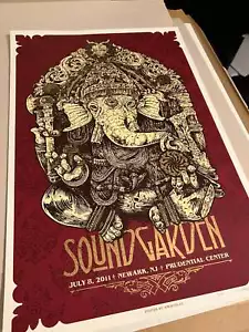 Soundgarden Newark 2011 8. Juli von Angryblue Prudential Center SIGNIERT SN! - Bild 1 von 5
