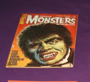 Famous Monsters of Filmland Magazine No. 34 (August 1965) Dr. Jekyll & Mr. Hyde - Picture 1 of 3