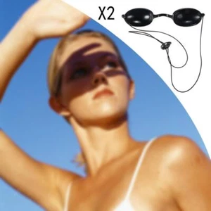2 Stück Solarium Schutzbrillen Augenschutz UV-Brillen Augenschutz TPU - Bild 1 von 7