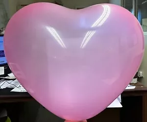 GLOBO DE GOMA DE LÁTEX EN FORMA DE CORAZÓN DE 40" GLOBO DE GOMA REINO LOONER DIVERSIÓN BIG LOVE INCH - Imagen 1 de 3