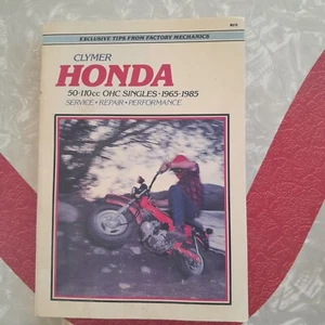 CLYMER HONDA 50-110cc OHC Singles 1965-1985 Service-Repair-Performance - Picture 1 of 10