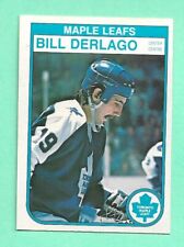 (1) BILL DERLAGO 1982-83 O-PEE-CHEE # 319 MAPLE LEAFS EX-MT  CARD (J1426)