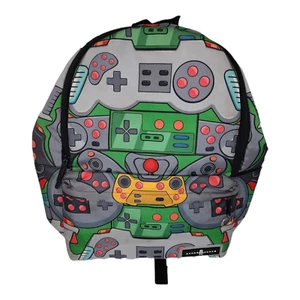 Mochila Space Junk Controladores de Videojuegos Verde y Gris Niños/Niñas - Imagen 1 de 11