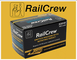 Rapido 320101 HO RAILCREW Switch Machine with rotating target -  $5 coupon offer