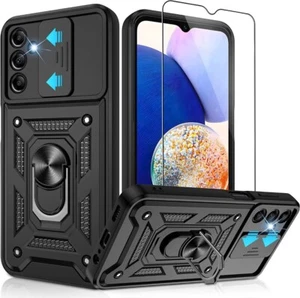 Case For Samsung Galaxy A16, ARMOUR Shockproof Stand Phone Cover & Screen Guard - Picture 1 of 16