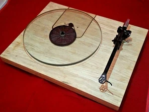 Bamboo Plinth for Rega planar and motor isolator - Imagen 1 de 3