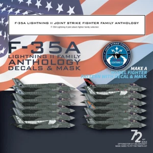 Galaxy G72056 1/72 F-35A Lightning II Joint Strike Fighter MASK & DECEL FOR THE - Bild 1 von 13