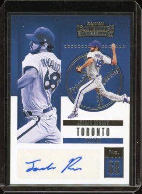 2020 Panini “contenders” JORDAN ROMANO rookie RC autographed AUTO 🇨🇦 - Image 1 of 2